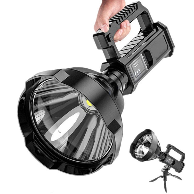 Total Light Pro – Powerful Flashlight with Tripod + Solar Power Bank