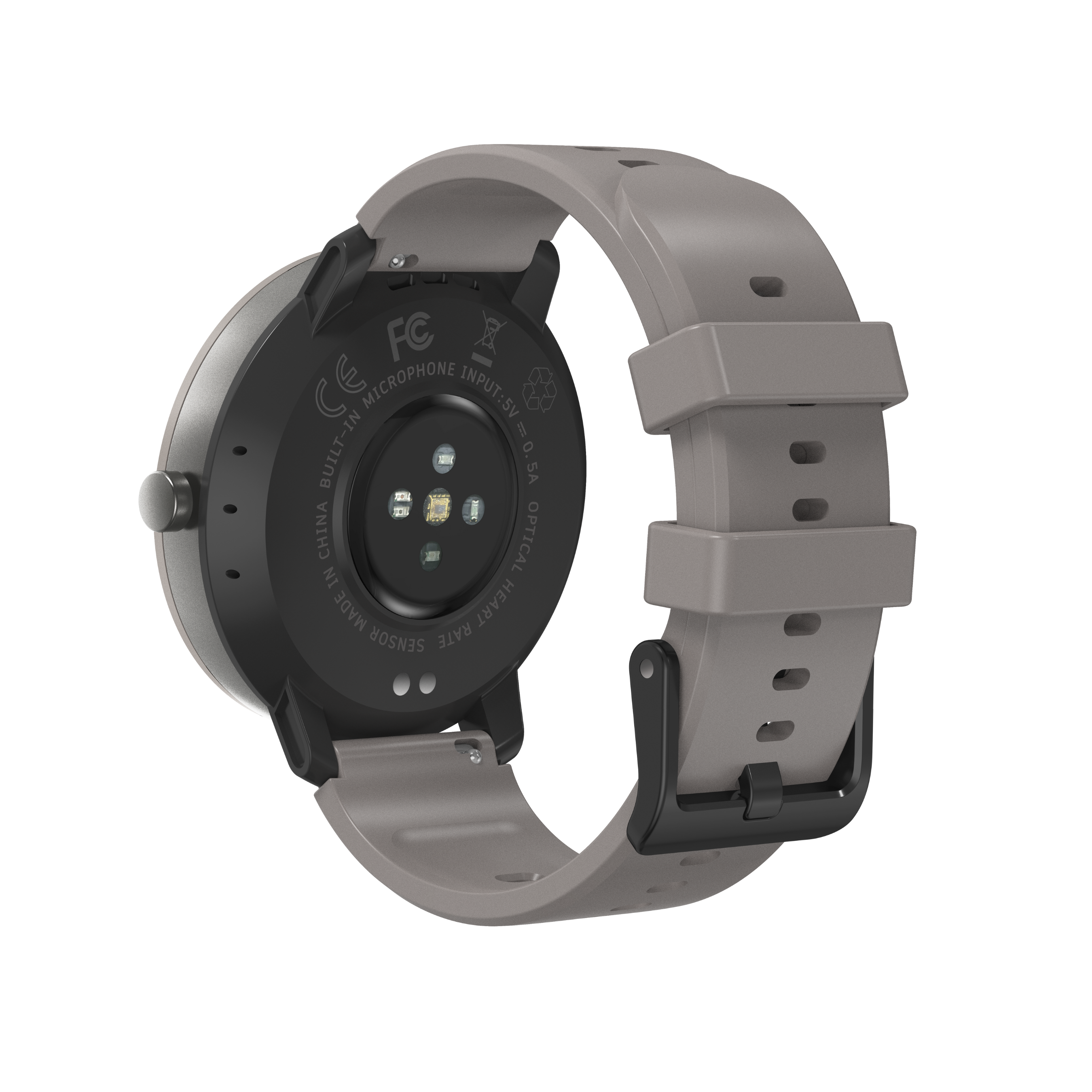 Classic Gaia76 SmartWatch: GPS with 6 Satellites and 170+ Sport Modes - Argent