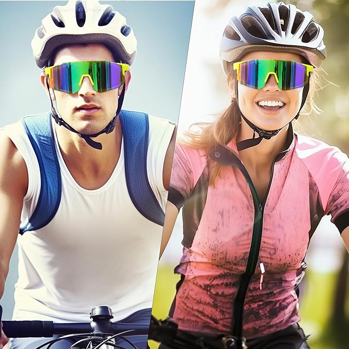 Gafas Deportivas Polarizada UV400 - 9335 Light Green