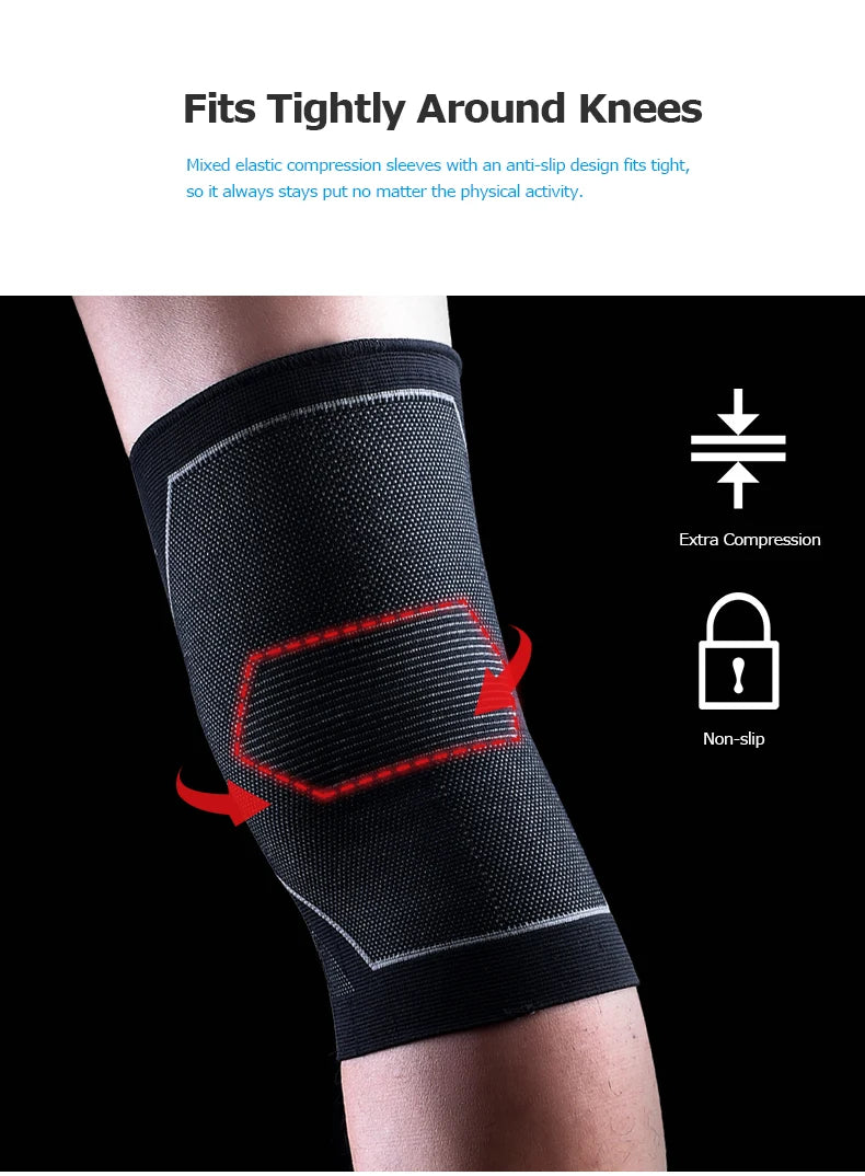 Compression Knee Brace – Non-Slip Support