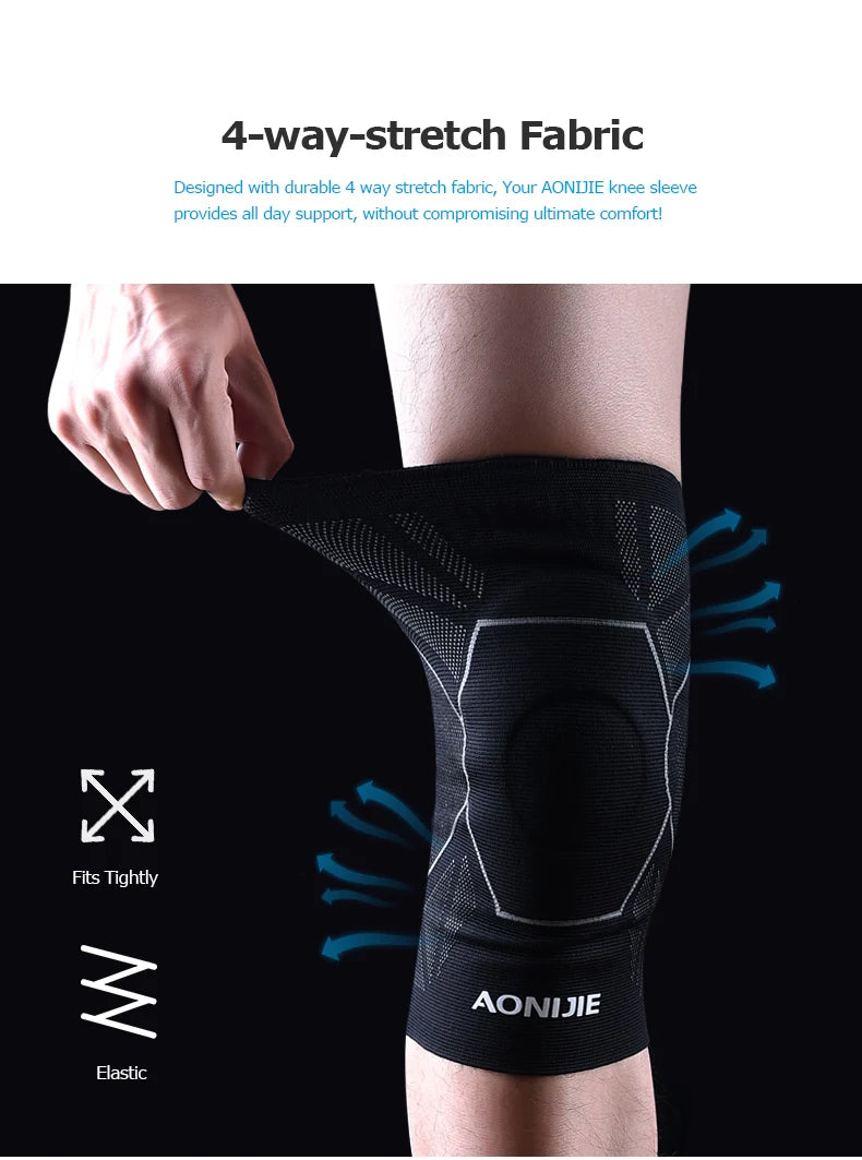 Compression Knee Brace – Non-Slip Support