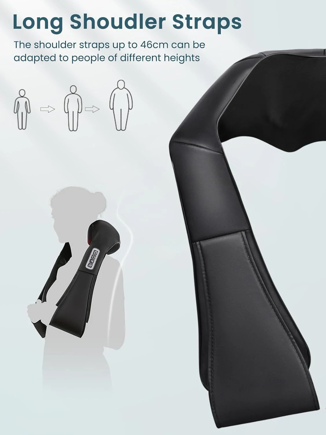 3D Shiatsu Electric Massage Pillow with Heat