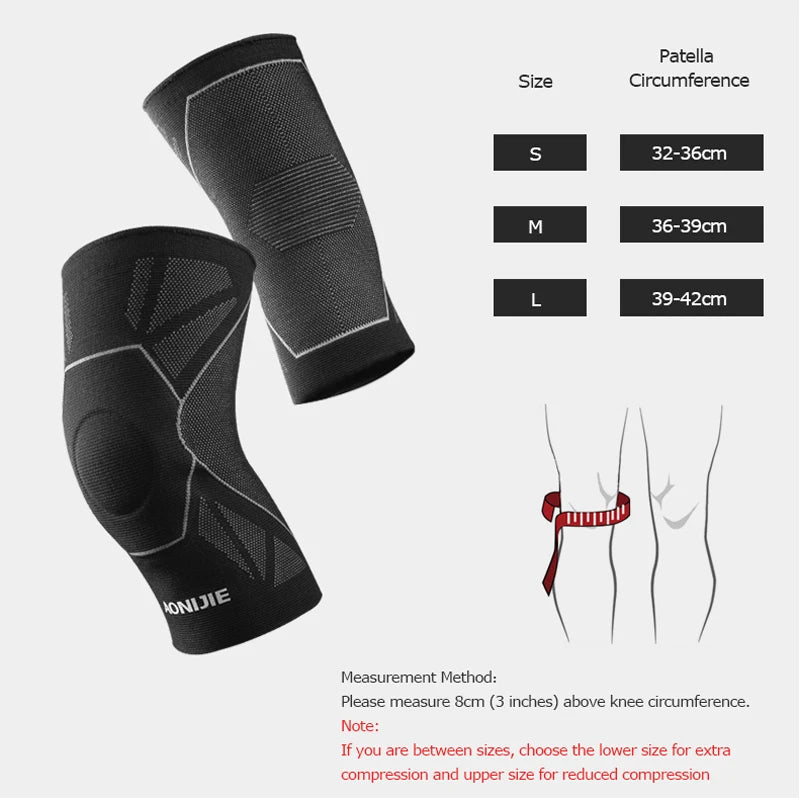 Compression Knee Brace – Non-Slip Support