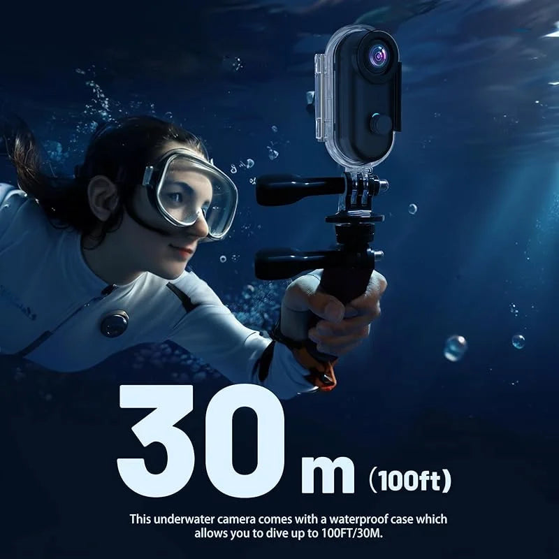 HandsFree Cam 4K – Mini Magnetic Body Camera