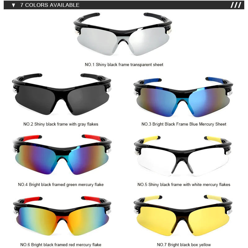 Gafas Deportivas para Ciclismo - Rojo/Azul