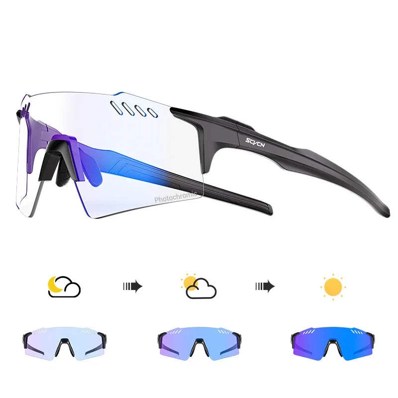 Lentes ActiveVue - Gafas Fotocromáticas Protección UV400 - Azul