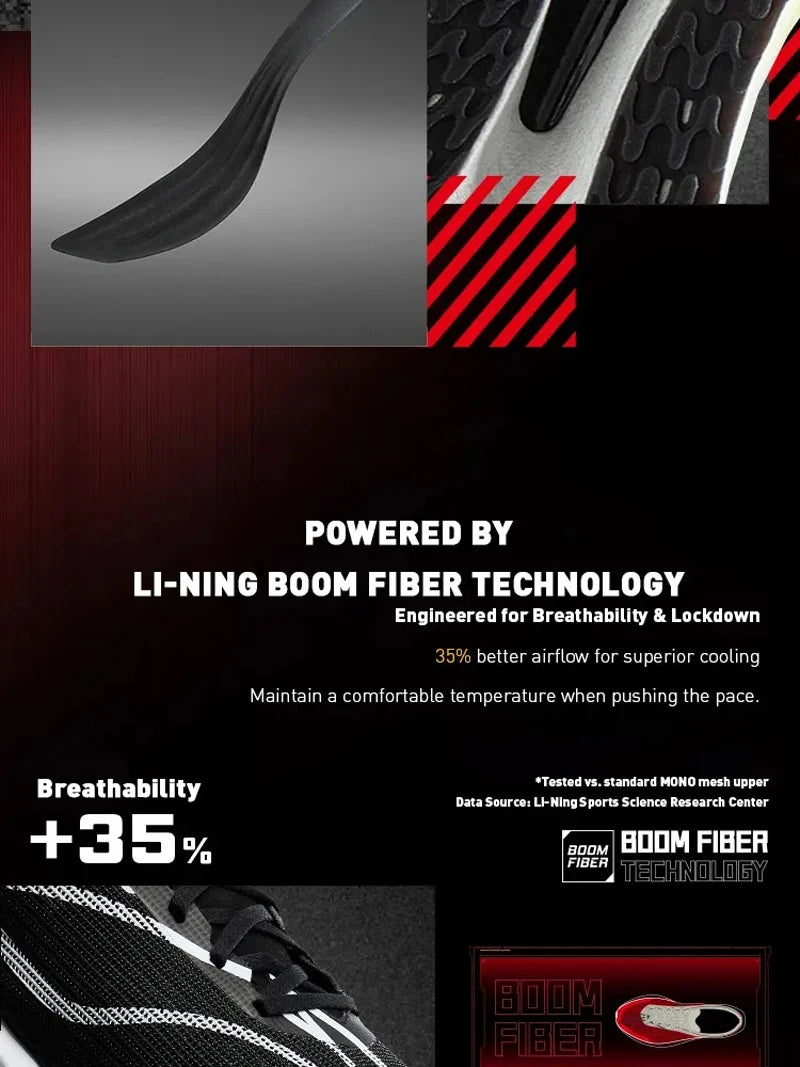 Road Running Shoes - Li-Ning - Black 1