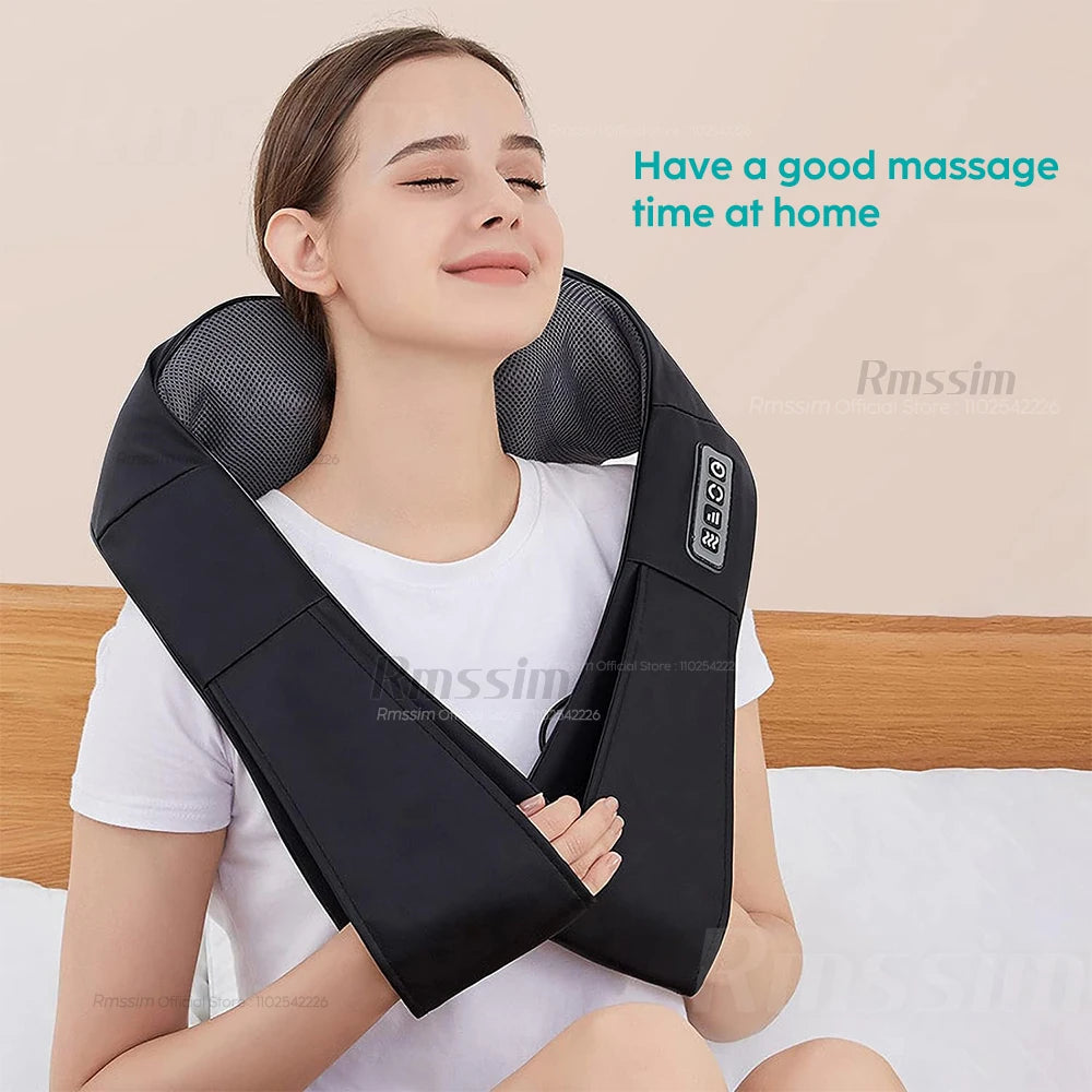 3D Shiatsu Electric Massage Pillow with Heat