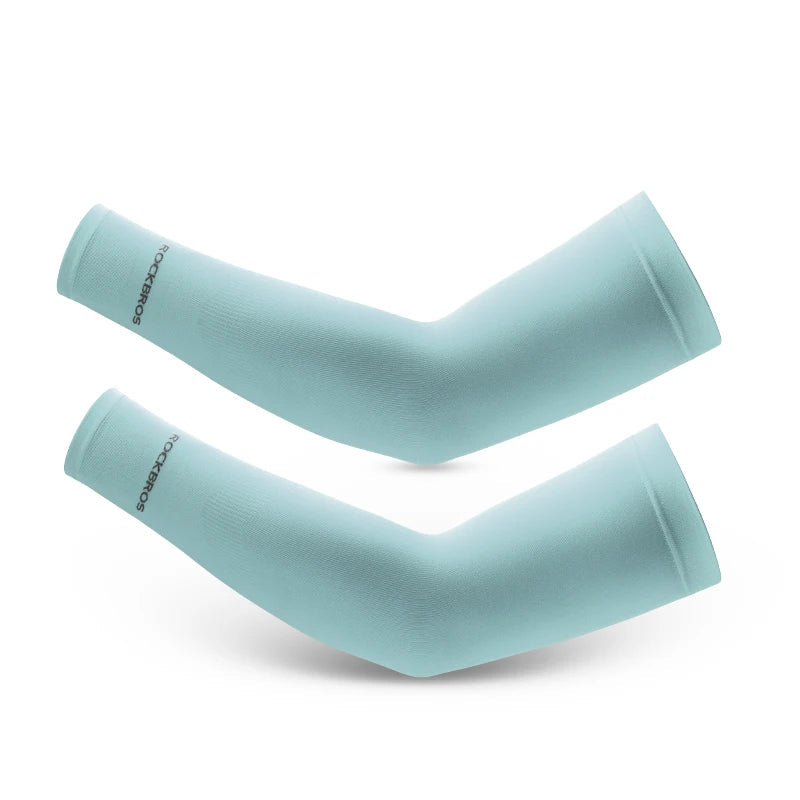 Cooling UV Protection Arm Sleeves – Breathable Ice Silk Cycling & Outdoor Sports Sleeves