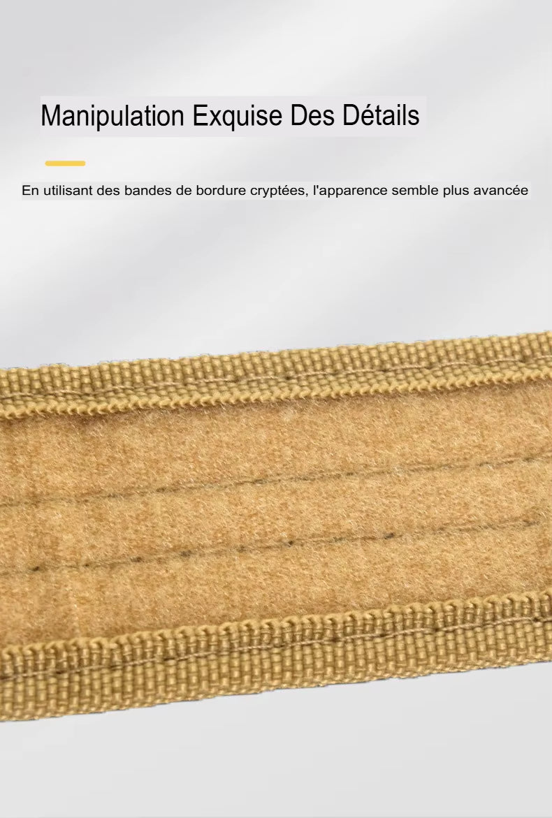 Tactical Quick-Release Military Belt for Men