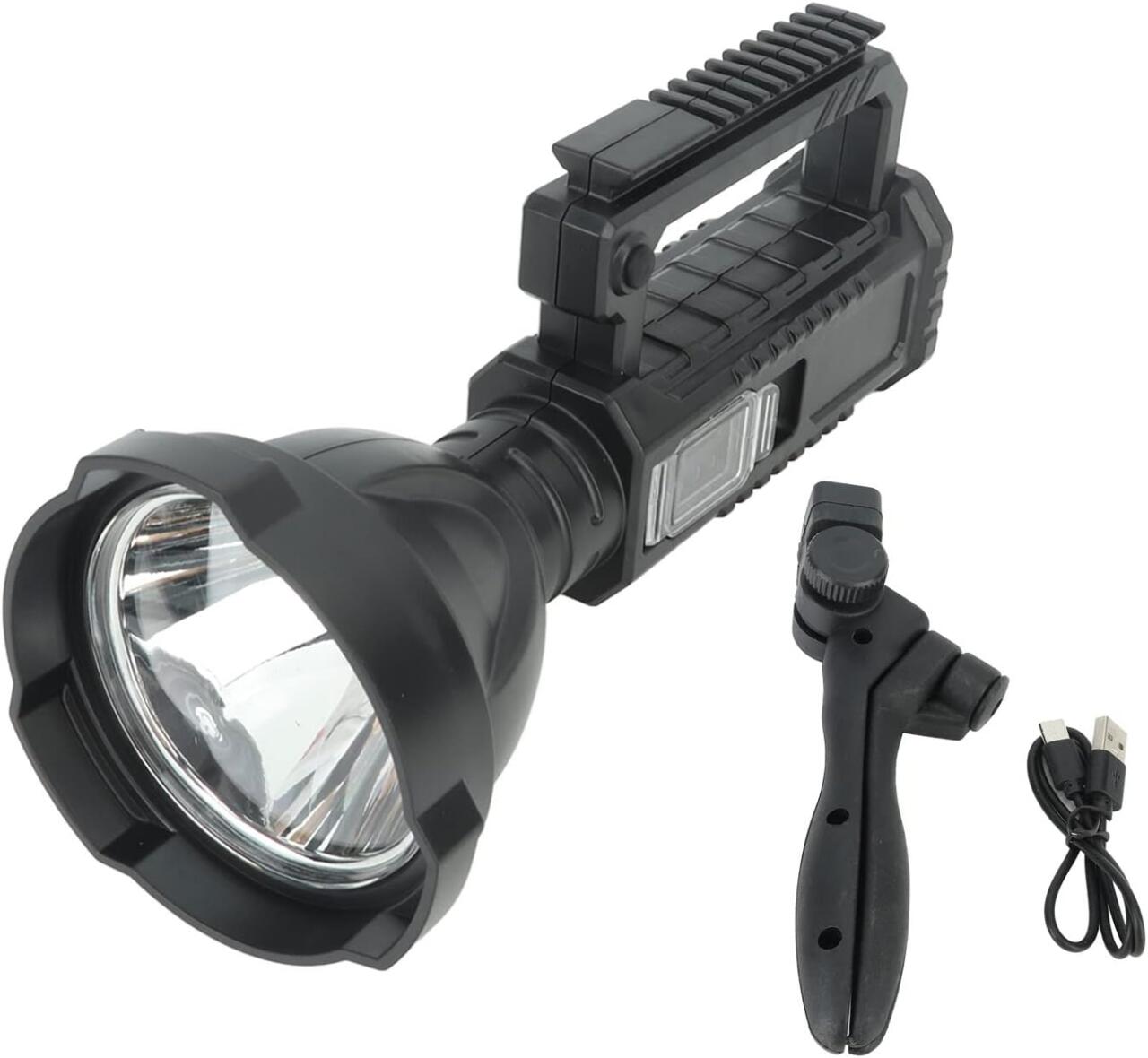Total Light Pro – Powerful Flashlight with Tripod + Solar Power Bank