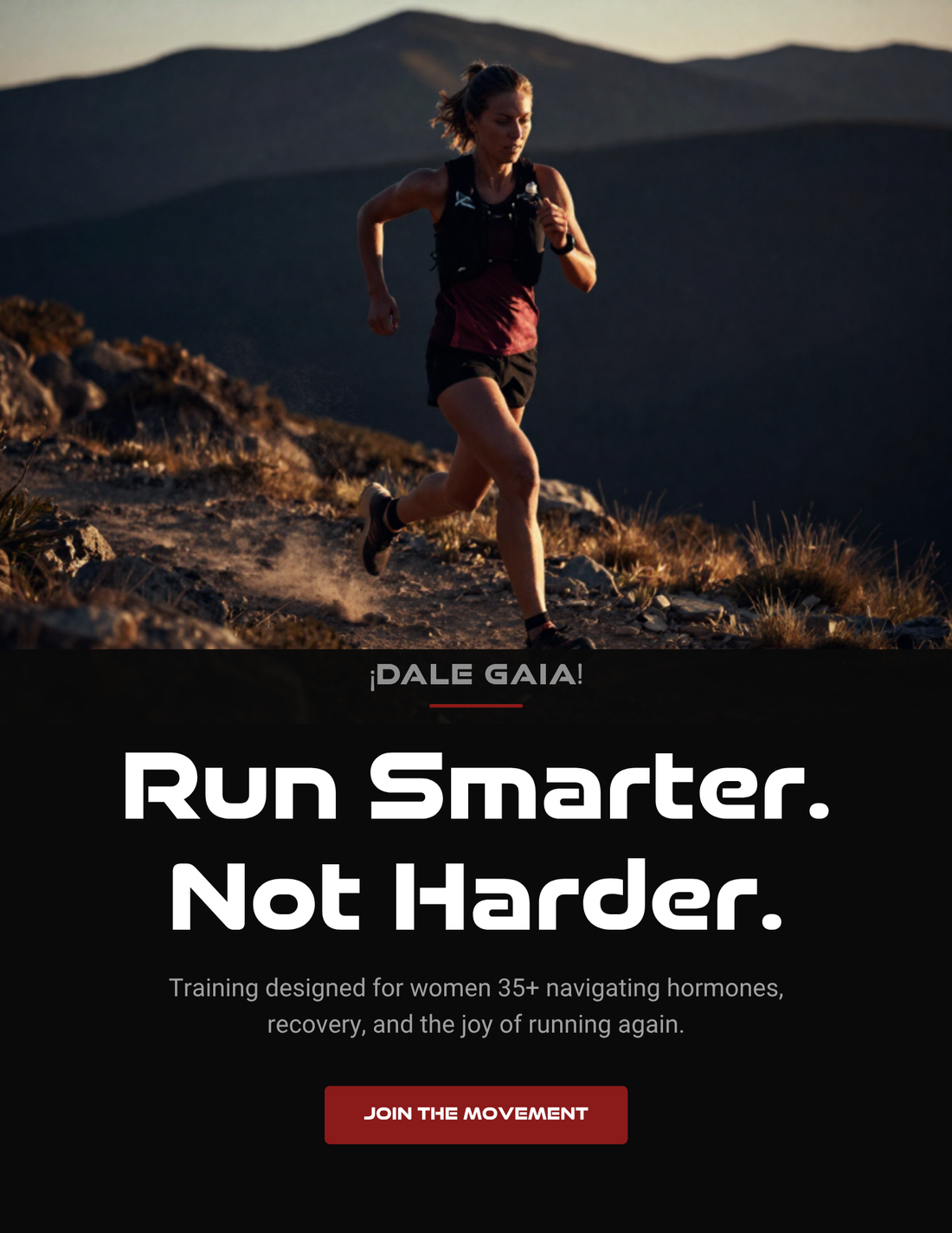 Return to Run Protocol for Women 35+