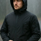 Men's waterproof jacket with hood
