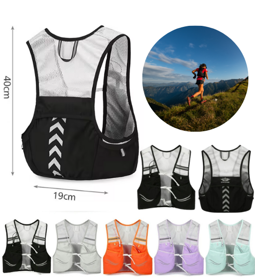 Chaleco Trail Running de Hidratación Ultraligera 5L