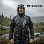 Tactical military waterproof jacket