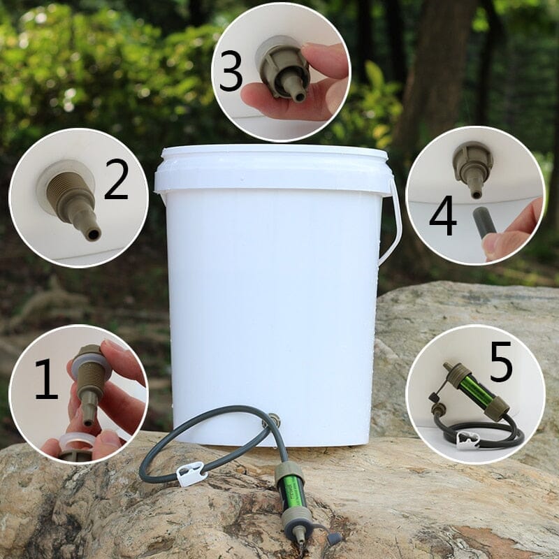 Filtro de Agua Portátil para Uso Personal - PureFlow L630