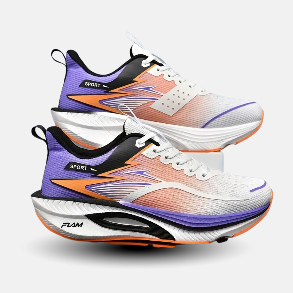 Dale Road Running Flam One - White-Purple