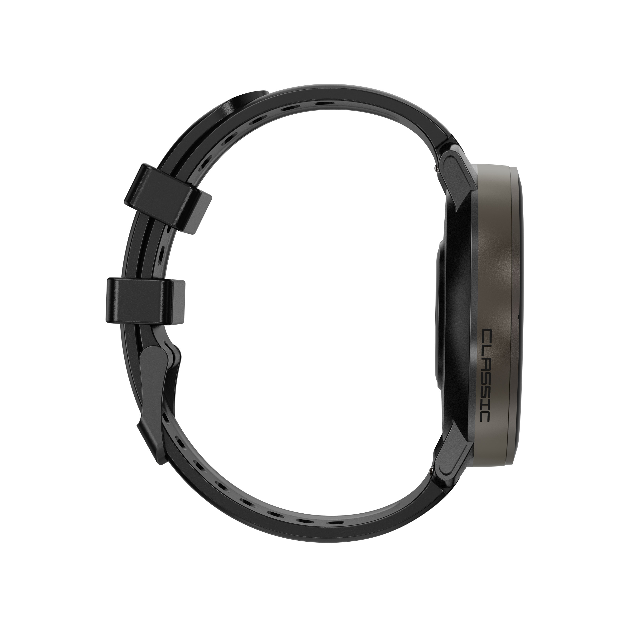 Classic Gaia76 SmartWatch: GPS with 6 Satellites and 170+ Sport Modes - Black