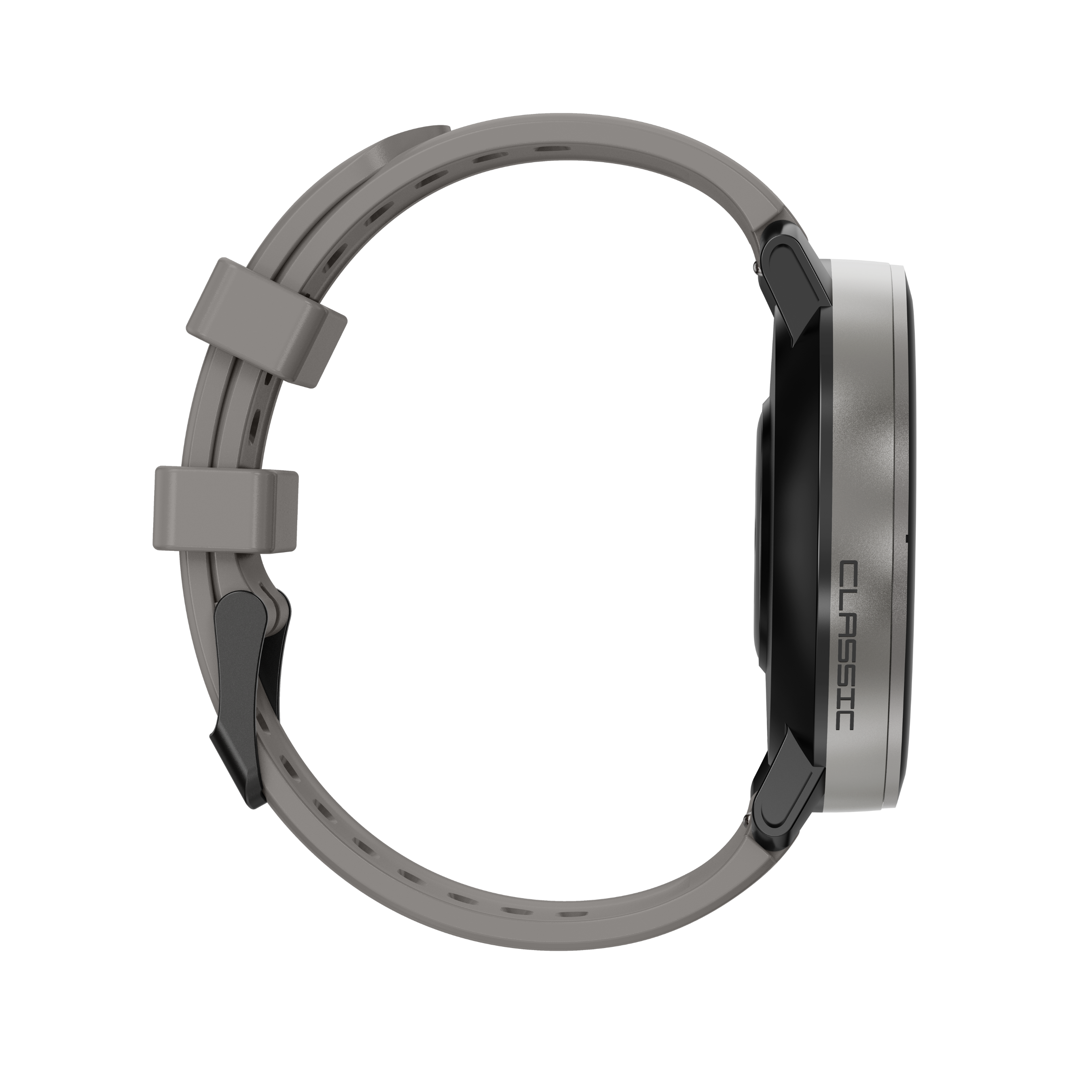 Classic Gaia76 SmartWatch: GPS with 6 Satellites and 170+ Sport Modes - Argent