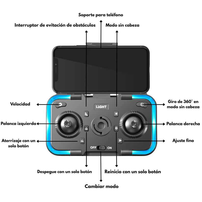 Drone Deportivo K102PRO 4K