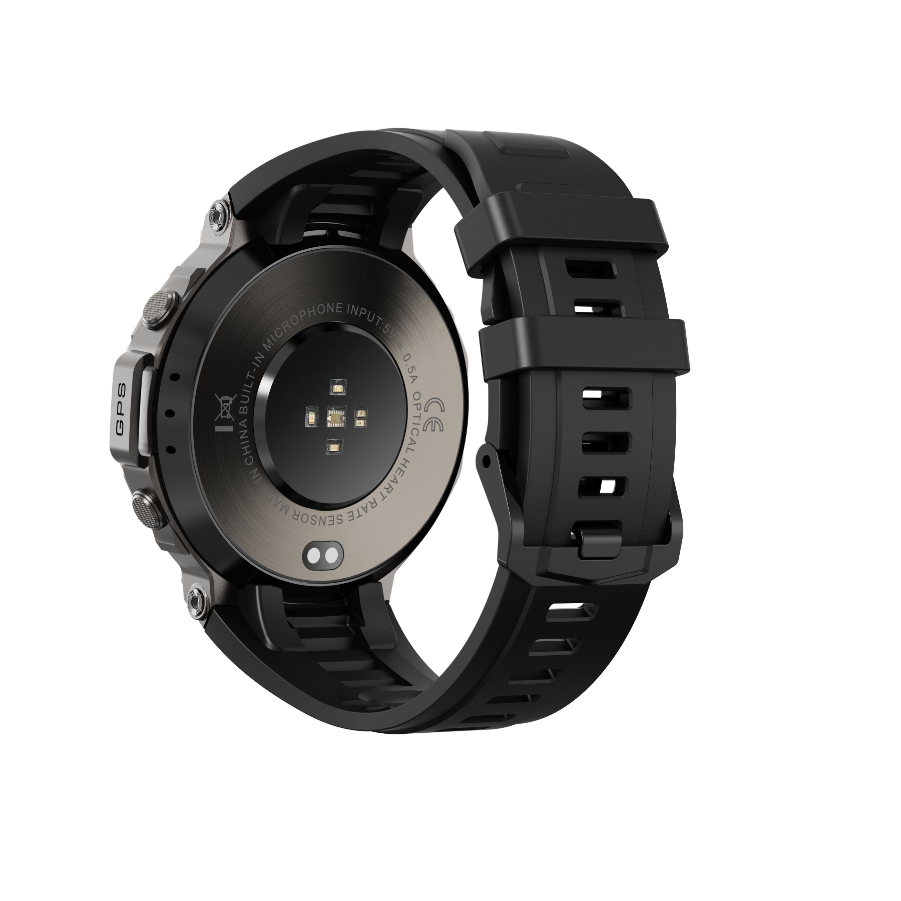 Dale T-Rex Ultra DM58 – SmartWatch Militar con GPS Dual, Brújula y Seguimiento de Rutas - Negro