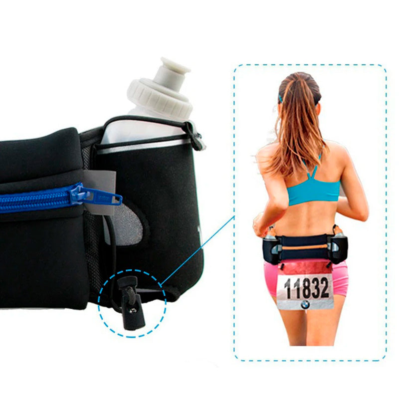 Cinturón de Hidratación Deportivo Unisex - RunFit Pro
