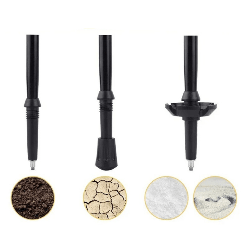 Kit 2 Bastones de Senderismo Ergonómicos Ultraligeros