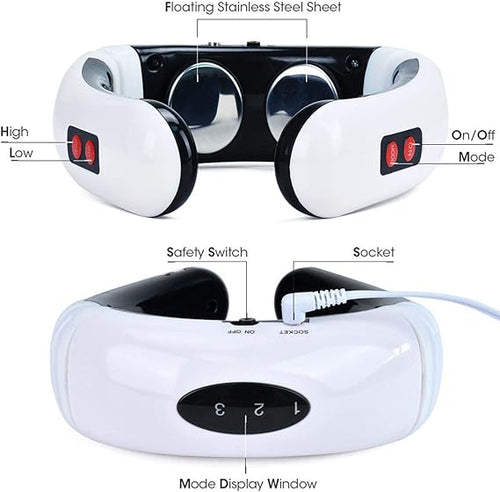 Aliviador Cervical Pro – Masajeador Relajante de Cuello y Hombros