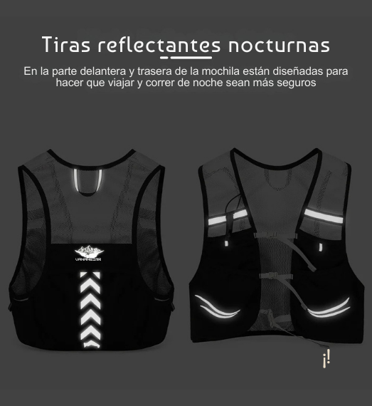 Chaleco Trail Running de Hidratación Ultraligera 5L