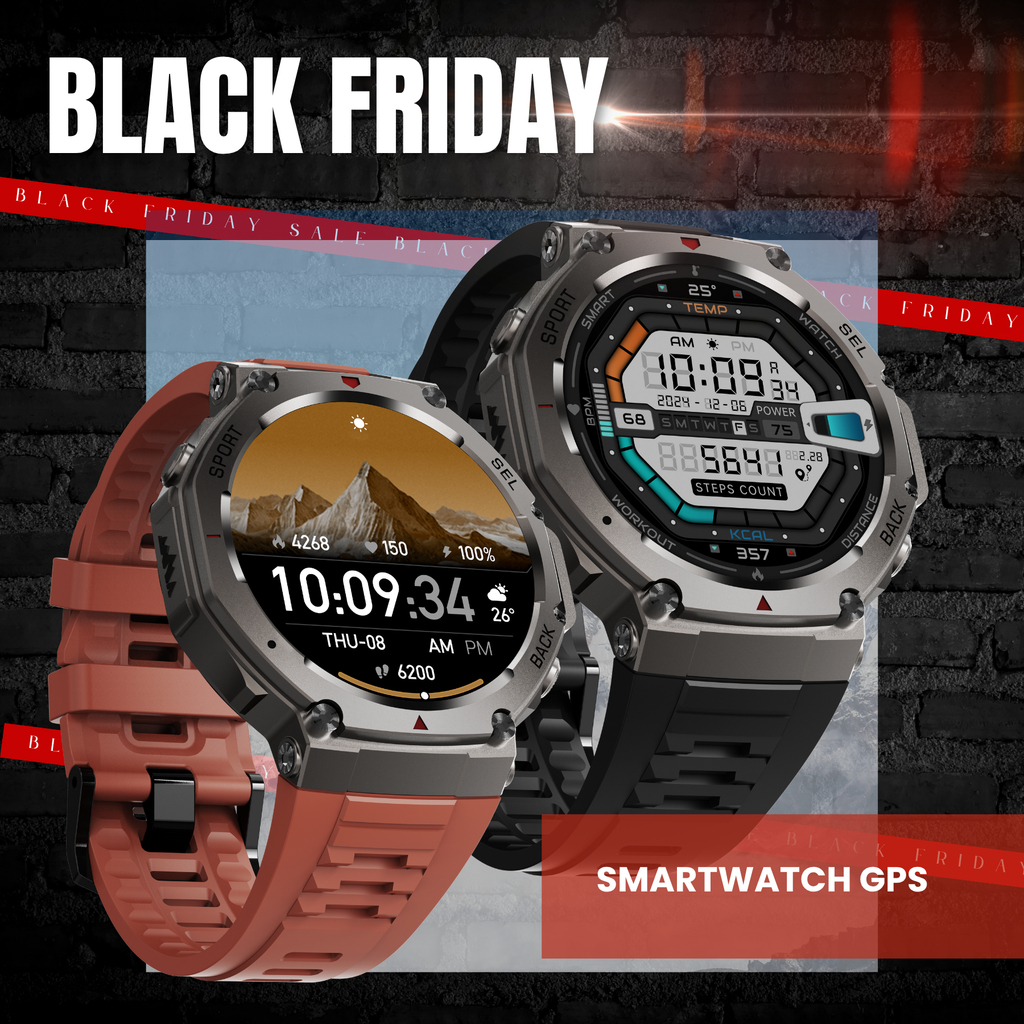 Dale X-Ultra58 - SmartWatch Militar con GPS Dual, Brújula y Seguimiento de Rutas - BF