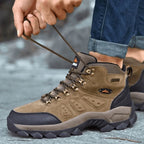 Waterproof hiking boots + free belt included