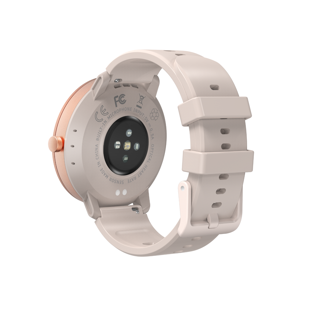 Classic Gaia76 SmartWatch: GPS with 6 Satellites and 170+ Sport Modes – Rose Gold