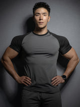 Dark Gray Black Sleeve