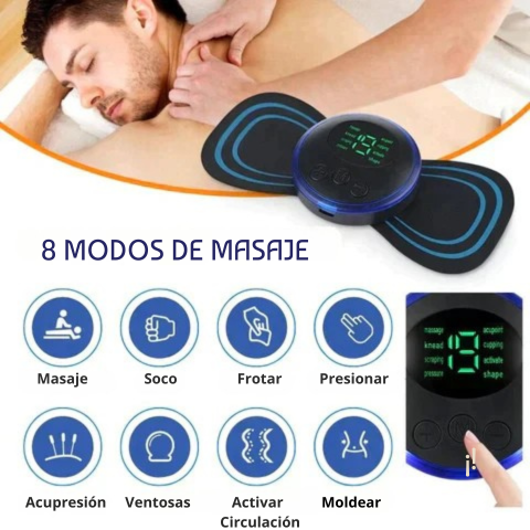 Masajeador Corporal Portátil - Paga 1 y Llévate 2