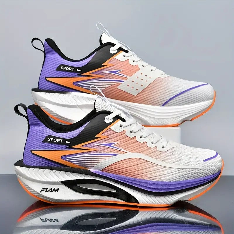 Dale Road Running Flam One - White-Purple