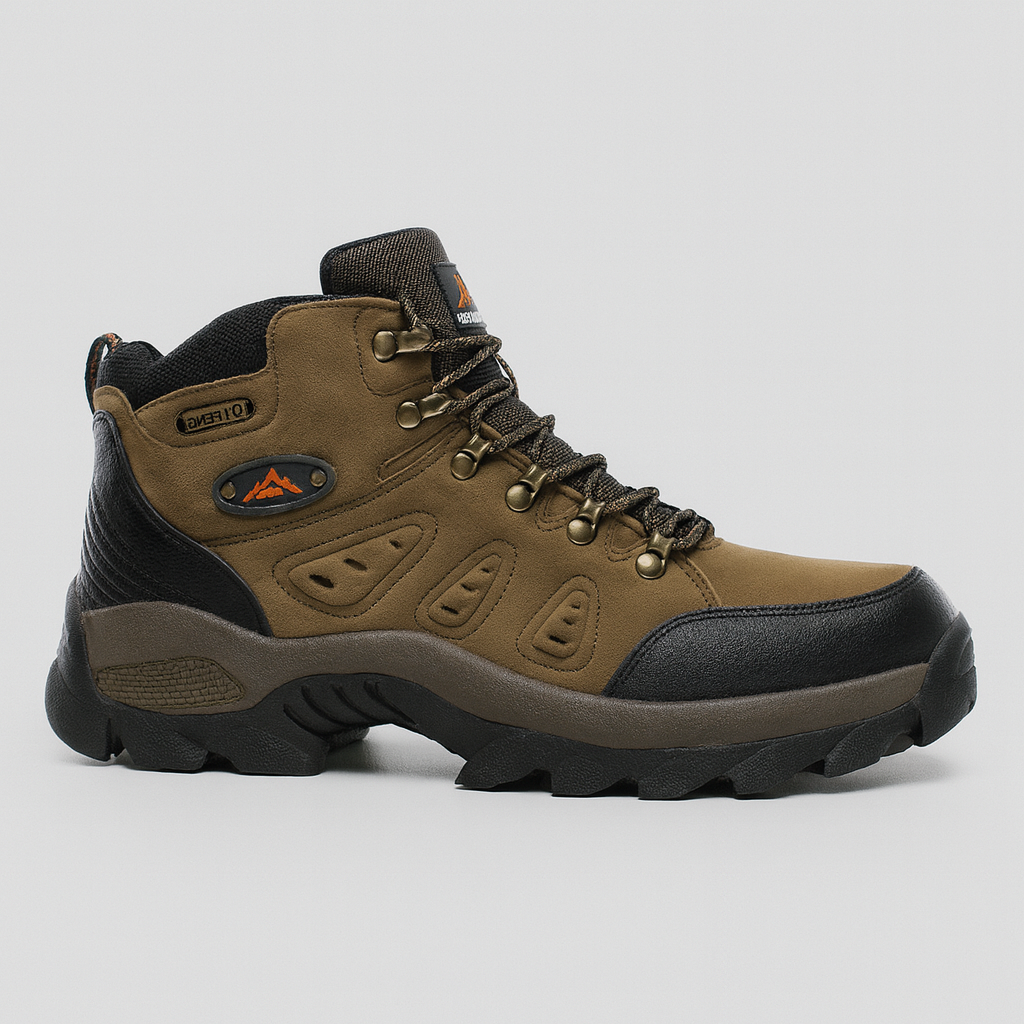 Waterproof hiking boots + free belt included