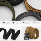 New men's belt 125 cm with buckle