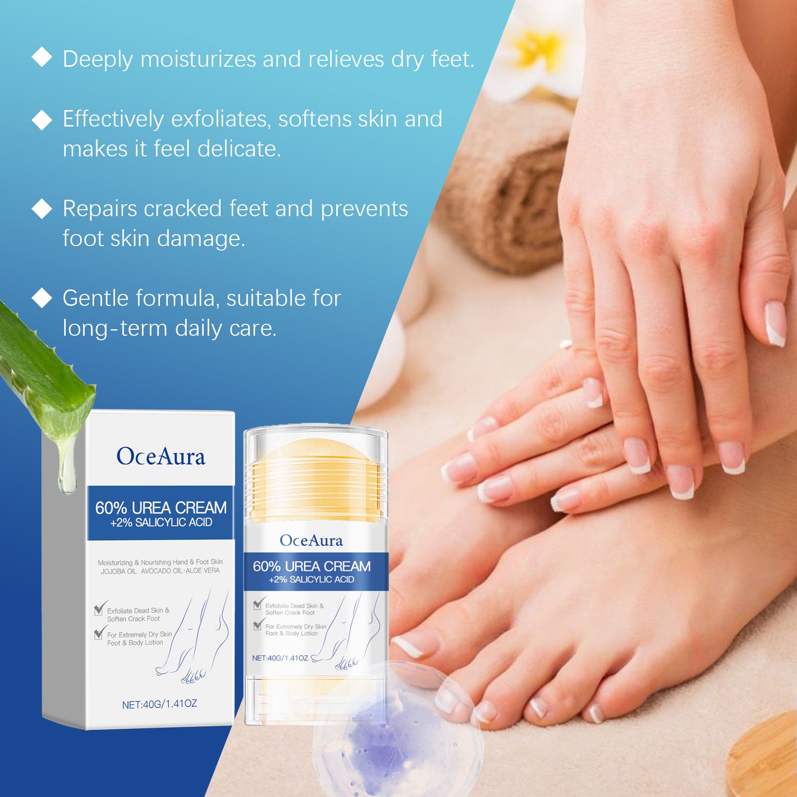 Cracked Heel Repair Foot Cream