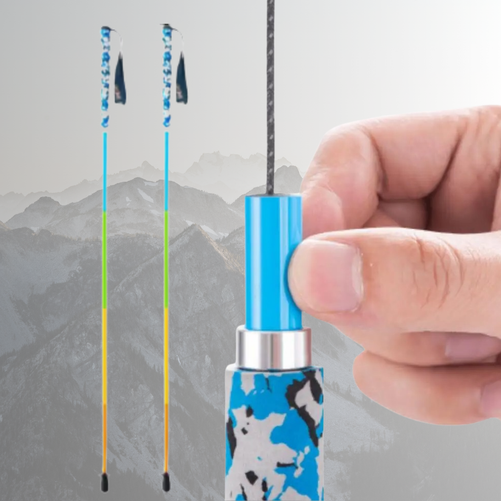 Ultralight Carbon Fiber Trekking Poles (2-Pack) + Free Carry Bag