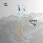 2 Bastones de Senderismo Ultraligeros E2 de Fibra de Carbono / + Gratis  Bolsa para bastones