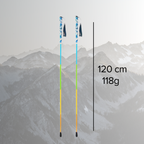 Ultralight Carbon Fiber Trekking Poles (2-Pack) + Free Carry Bag