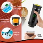 Pack Regalo para Aventureros - Linterna Potente + Powerbank Solar + Cafetera Expreso Portátil 3 en 1