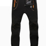 Black with orange