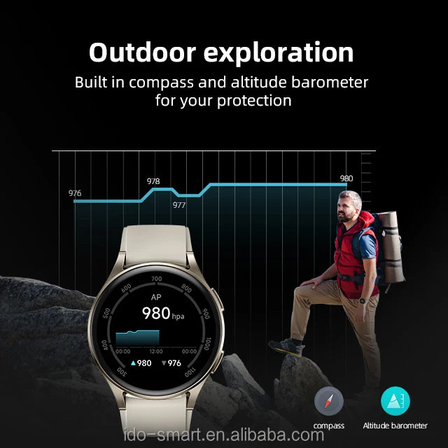 StormGuard Adventure – Reloj Resistente al Agua con GPS y 14 Deportes