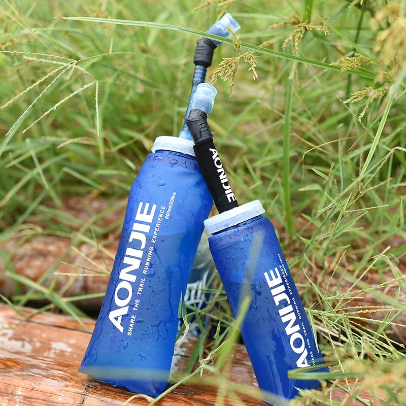 AONIJIE HydroFlex SD13 - Botella Deportiva Plegable 350ml/600ml para Running y Trail