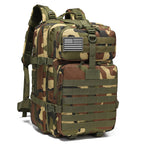 50L Waterproof Tactical Backpack for Hiking, Camping & Travel