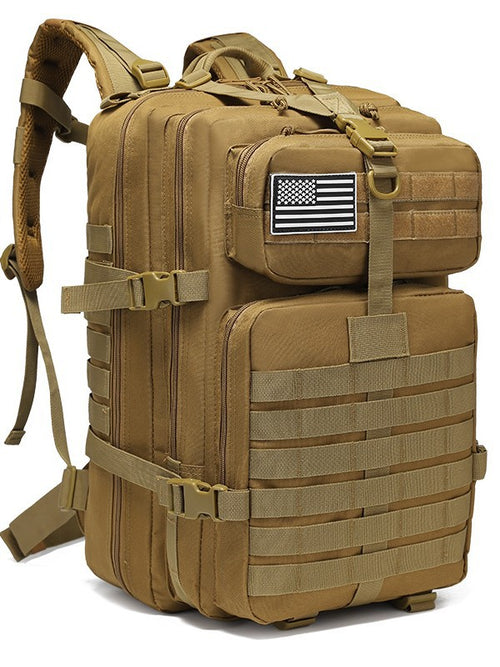 50L Waterproof Tactical Backpack for Hiking, Camping & Travel