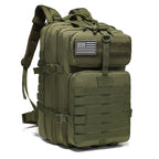 50L Waterproof Tactical Backpack for Hiking, Camping & Travel