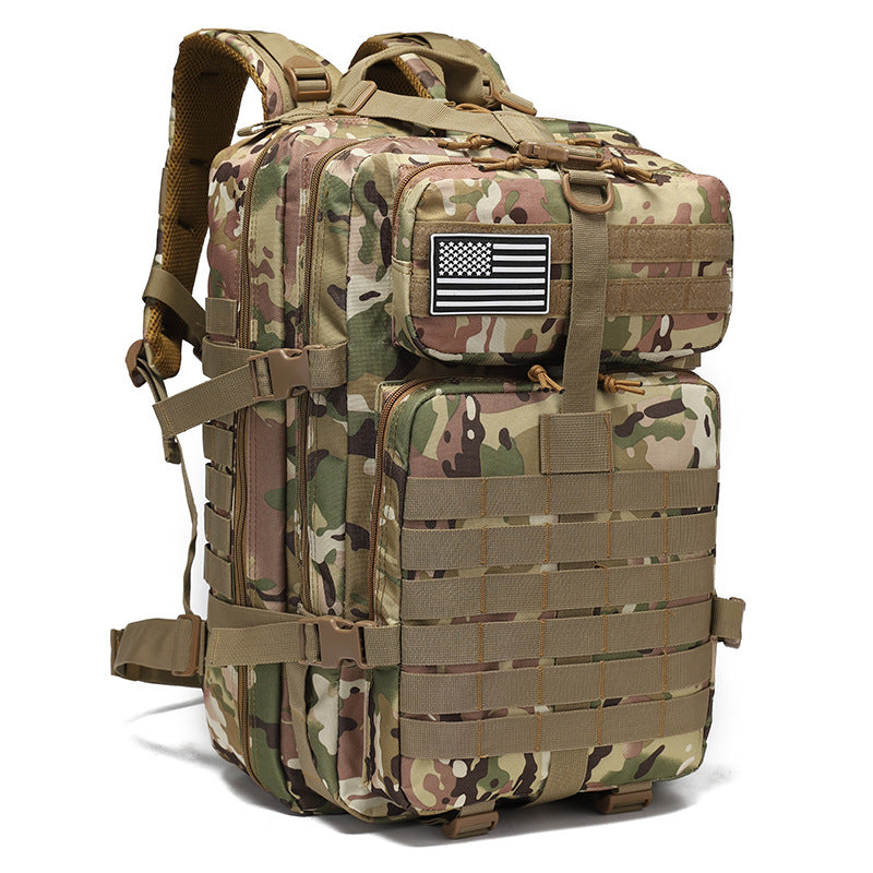 50L Waterproof Tactical Backpack for Hiking, Camping & Travel
