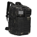 50L Waterproof Tactical Backpack for Hiking, Camping & Travel